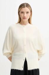 By Malene Birger gyapjú kardigán SAO bézs, női, könnyű, 103337 - bézs M