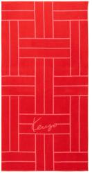 KENZO pamut strandtörölköző KTATAMI Pavot 90 x 170 cm piros - piros Univerzális méret