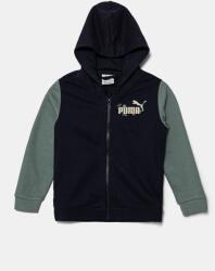 PUMA gyerek felső SANDY ADVENTURES Hoodie Full-Zip TR sötétkék, nyomott mintás, kapucnis, 685158 - sötétkék 122