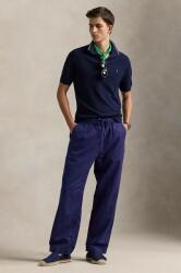 Ralph Lauren lennadrág férfi, sötétkék, egyenes, 710958596 - sötétkék S