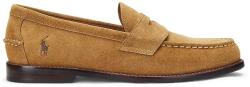 Ralph Lauren velúr mokaszin Alston Penny bézs, férfi, 803961416002 - bézs Férfi 43