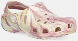Crocs papucs CLASSIC GLOW MARBLED CLOG KIDS rózsaszín, 210718 - rózsaszín 29/30