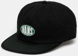 Vans pamut baseball sapka fekete, nyomott mintás, VN000MPHBLK1 - fekete Univerzális méret