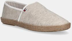 Tommy Hilfiger espadrilles HILFIGER CHAMBRAY ESPADRILLE bézs, FM0FM05391 - bézs Férfi 43