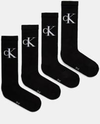 Calvin Klein Jeans zokni 4 pár fekete, férfi, 701232676 - fekete 43/46