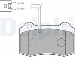 DELPHI set placute frana, frana disc DELPHI LP1753 (LP1753)