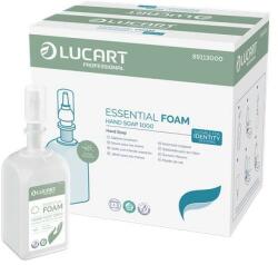 Lucart Habszappan, utántöltő, 1 liter, LUCART IDENTITY Essential, fehér