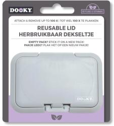 Dooky Reusable Lid Grey Card tárolófedél nedves törlőkendőhöz