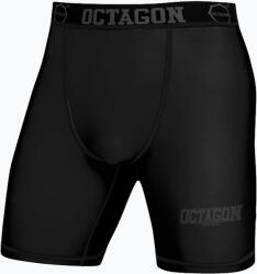 Octagon Fight Wear férfi kompressziós rövidnadrág fekete