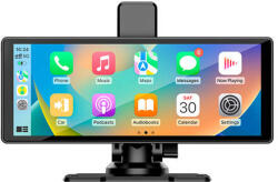 Kruger&Matz Statie Multimedia Kruger&Matz KM2021 Afisaj 9inch Ecran Tactil WiFi Bluetooth Microfon Incorporat Negru (KM2021) Monitor de masina