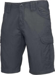 Kariban Férfi rövid nadrág Kariban KA766 Multipocket Bermuda Shorts -50, Dark Grey