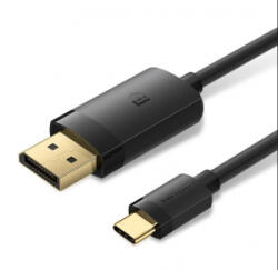 Vention USB-C - DisplayPort kábel 4K 2m fekete (CRJBH) (CRJBH)