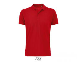 SOL'S Férfi póló SOL'S SO03566 Sol'S planet Men - polo Shirt -5XL, Red