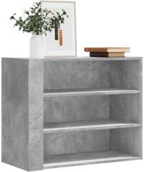  Betonszürke szerelt fa faliszekrény 75 x 35 x 60 cm (260875)