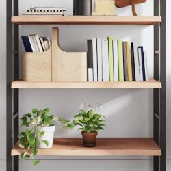 Kezeletlen tömör tölgyfa fali polc 100x50x(2-4) cm (295834)