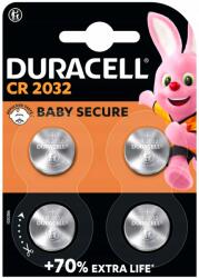Duracell 4x Lítium Gombelem Speciális Pasztilla 3V CR2032 Duracell (DL2032B4)