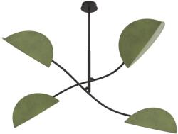 Emibig Lotus függőlámpa 4x10 W zöld 1461/4