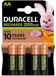 Duracell 4x Akkumulátor Aa R6 LR6 2500mAh 1, 2V Csúcs Kapacitás Duracell (1086207)