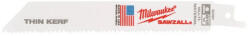 Milwaukee Szablyafűrészlap 150/3, 2/2, 1 mm (fa, fém, műanyag) (5 db) (48475091)