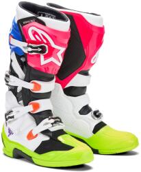 Alpinestars TECH 7 limitált kiadású Hay motokrossz csizma multicolor
