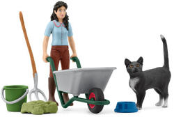Schleich Set de joacă Schleich pentru aruncare și îngrijire (42747) Figurina