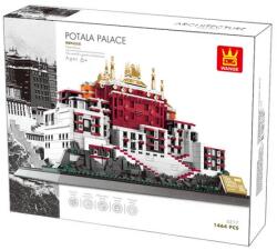 WANGE Tibeti Potala palota - Kína | 1464 db építőkocka | építőjáték | WANGE 6217 (6217)
