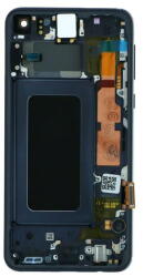 Samsung GH82-18843A Gyári Samsung Galaxy S10e fekete LCD kijelző érintővel kerettel előlap (GH82-18843A)