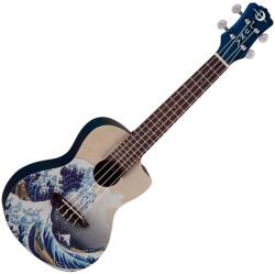 Luna Great Wave Great Wave Art Ukulele concert (UKE-GWC)