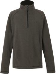 Regatta Great Outdoors Férfi Montes tölcséres nyakú fleece pulóver S fekete|zöld