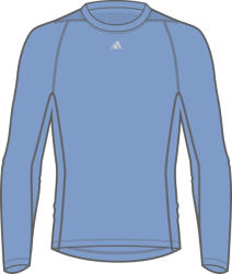 Adidas TF LS TEE M Hosszú ujjú póló im8531 Méret M im8531