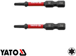 TOYA YT-78051 Impact ütvecsavarozó bit S2, 1/4" - T10 x 50 mm (2 darab) (YT-78051)