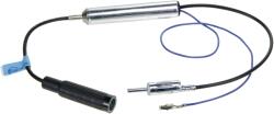 ACV ACV140 antenna adapter kábel beépített erősítővel, AM/FM vétel javításához, DIN(f) DIN(m), 475 mm (ACV140)
