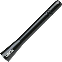 Sumex RaceSport 400809B univerzális autóantenna - alumínium, fekete, 18, 5 cm, csavaros rögzítés (400809B)