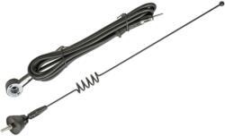 ACV FZ0179 univerzális tetőantenna erős fém rúddal, AM/FM vétel, passzív kivitel, 36 cm, DIN csatlakozó