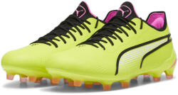 PUMA KING ULTIMATE FG/AG futballcipő PUMA Electric Lime Black Poison Pink Green fekete|rózsaszín - decathlon - 75 190 Ft