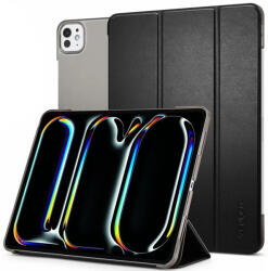 Apple iPad Pro 13 (2024), mappa tok, Smart Case, Spigen Smart Fold, fekete