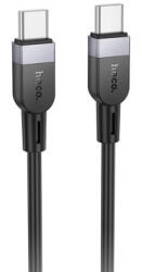 hoco. X109 Energy Silicone Usb Type-c / Type-c Kábel 60w 2 Méter Fekete