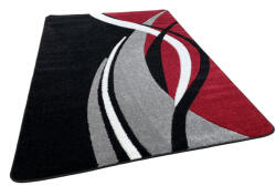 Hilal Margit 361 Black Fekete-Piros Szőnyeg 80x125cm