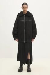 Rotate rövid kabát Oversized Bomber női, fekete, átmeneti, 113189100 - fekete 38