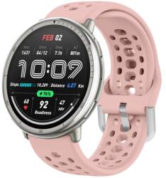 HOLE Szilikon szíj a Amazfit Active 2 világos rózsaszín