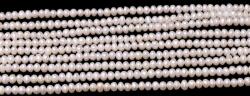 Perle de Cultura Rondele Margele Pentru Bijuterii 3-3, 5x4, 5-5 mm - Lungima Sirag 36 cm