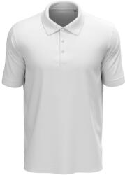 Stedman Lux klasszikus fazonú férfi galléros póló, White-XL (ST9060-WHI-XL)