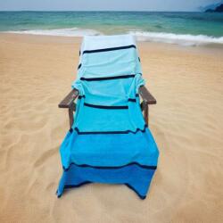 Olima „turquoise Wave Beach Velour Towel