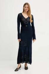 TWINSET ruha sötétkék, maxi, harang alakú, 251TP3240 - sötétkék S