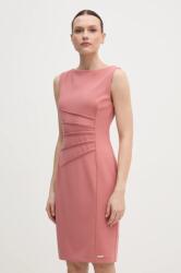 Calvin Klein ruha narancssárga, mini, testhezálló, K20K208433 - narancssárga 36