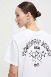 Tommy Jeans pamut póló női, fehér - fehér XXS - answear - 11 990 Ft