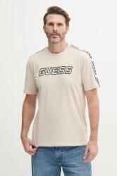 Guess t-shirt ARLO bézs, nyomott mintás, Z4GI18 J1314 - bézs M
