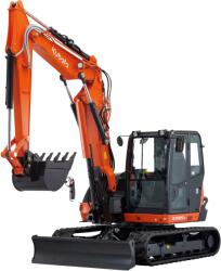 Kubota Japonia Miniexcavator Kubota cu cabina, 9.1 tone, motor diesel Kubota 63.2 CP, Kubota KX085-5 2 Piece Boom (KX085-5 2P)