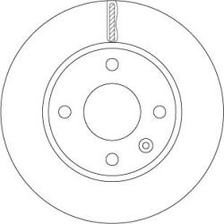 TRW Disc frana TRW DF6783 (DF6783) - fixbox