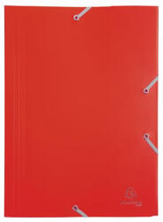 Exacompta Gumis mappa, PP, A4, EXACOMPTA Opak, piros (EX55905E)